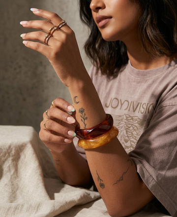 Niska Statement Resin Bangles