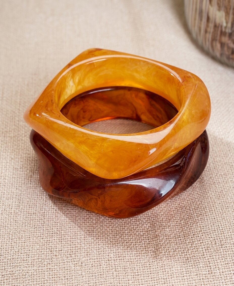 Niska Statement Resin Bangles
