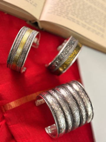 Ahana Stacked Bracelet Set of Three