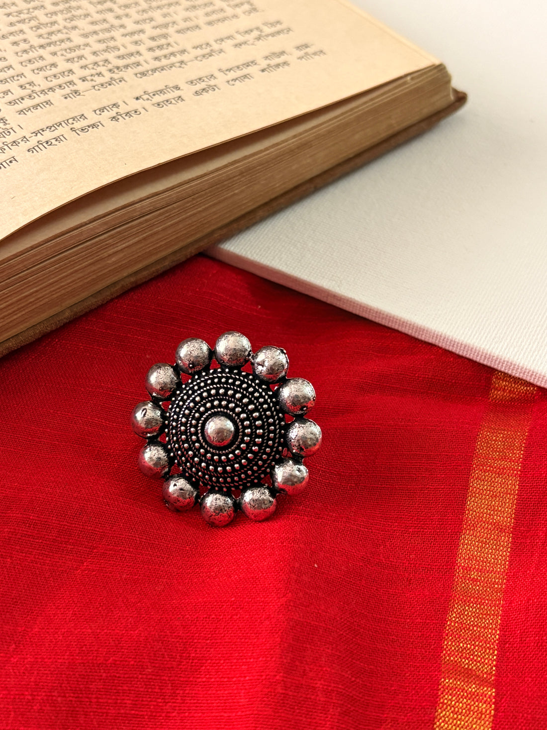 Aarya Silver Ring