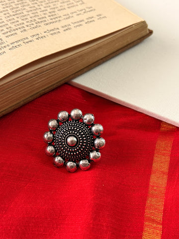 Nitya Silver Ring