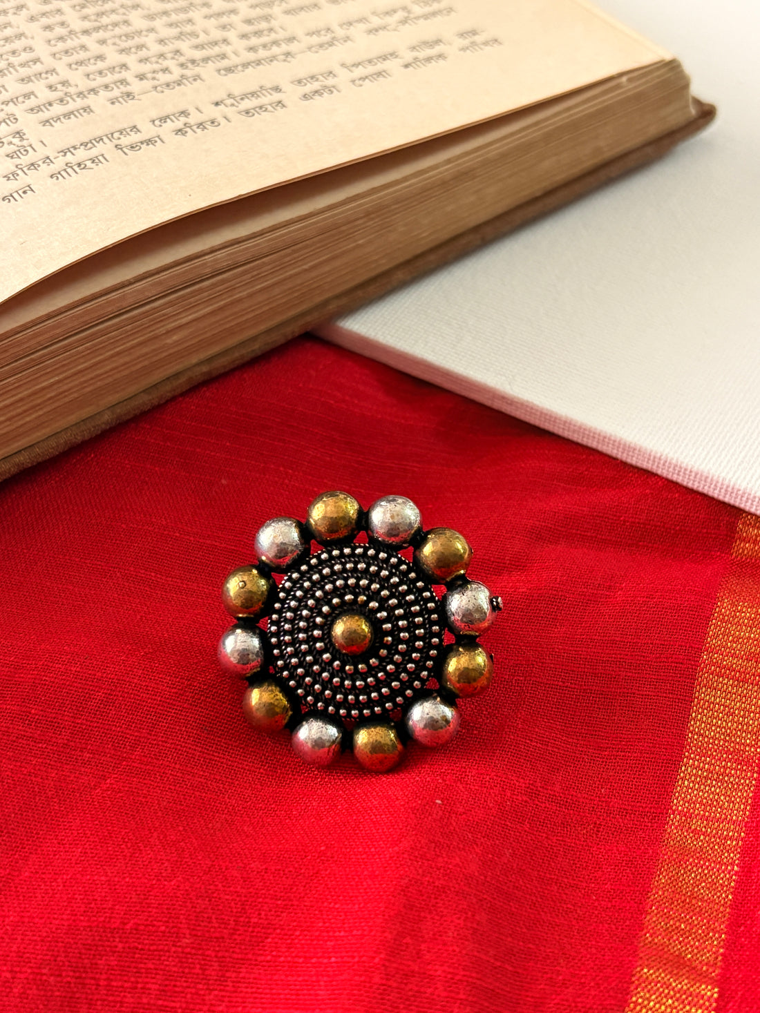 Akshya Silver Ring Pack Of Two
