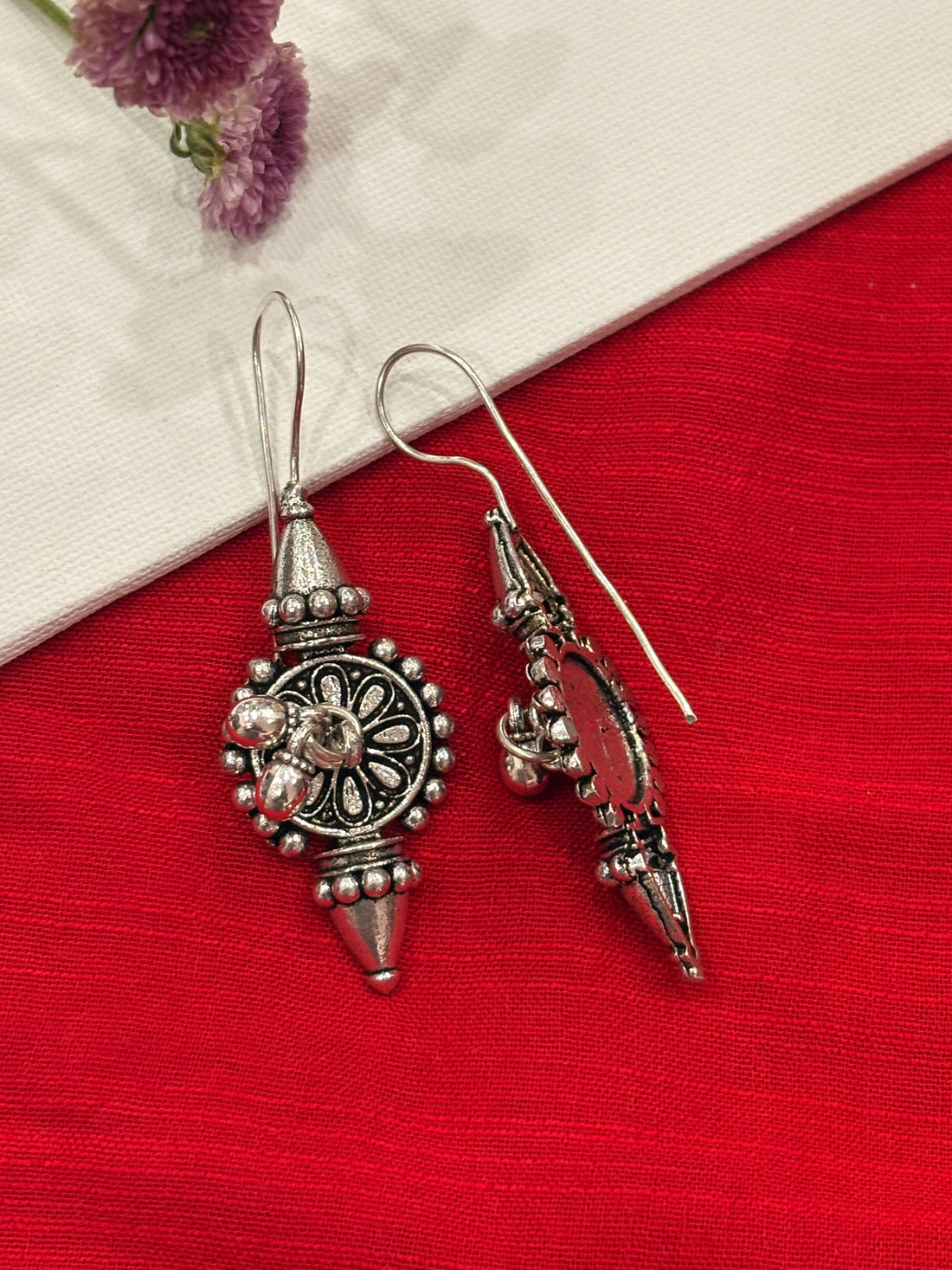 Pearl Silver Earrings