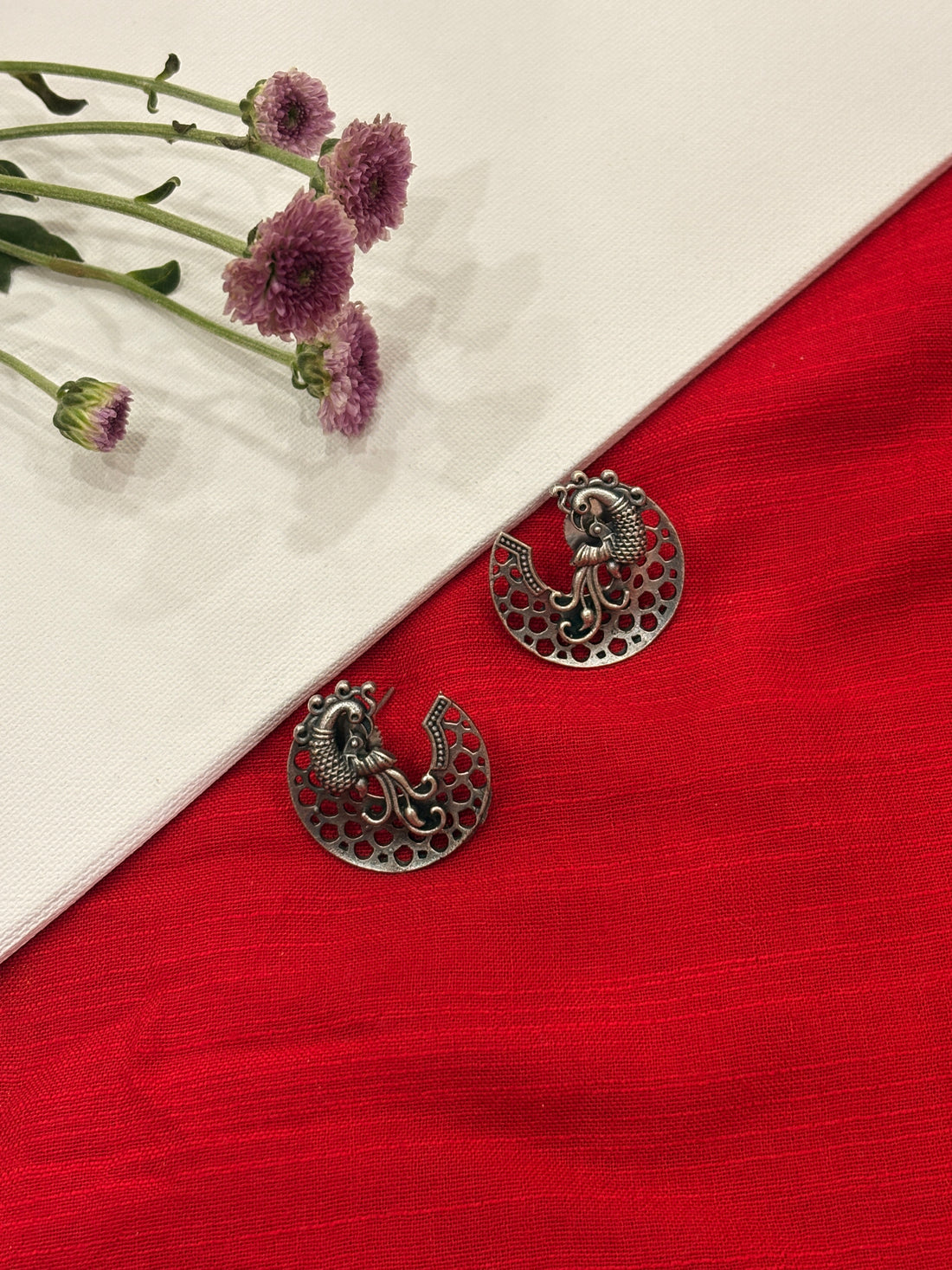 Starlight Silver Earrings