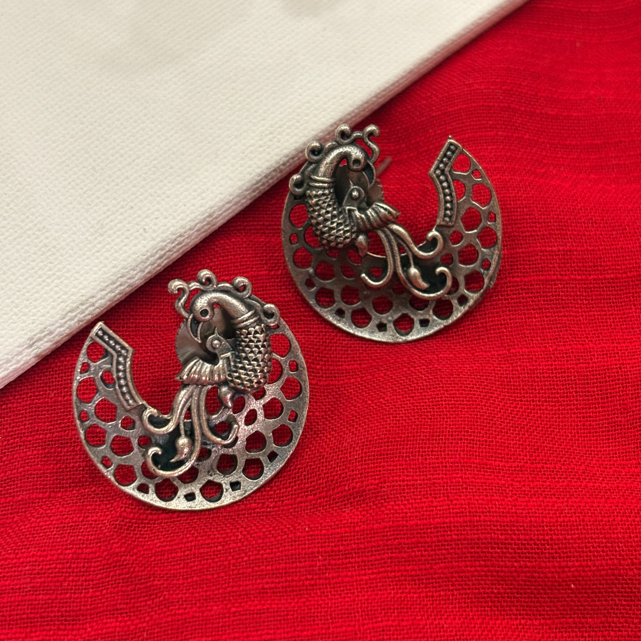 Starlight Silver Earrings