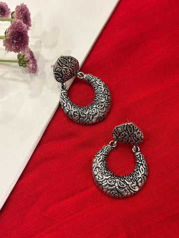 Dusk Silver Earrings