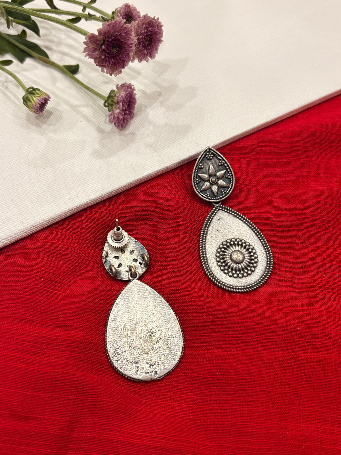 Mystic Silver Earrings