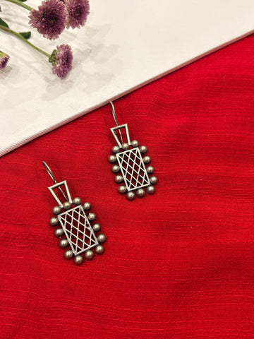 Aurora Silver Earrings