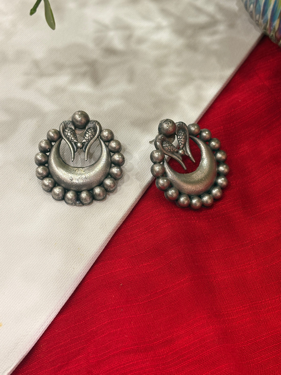 Noor Silver Earrings