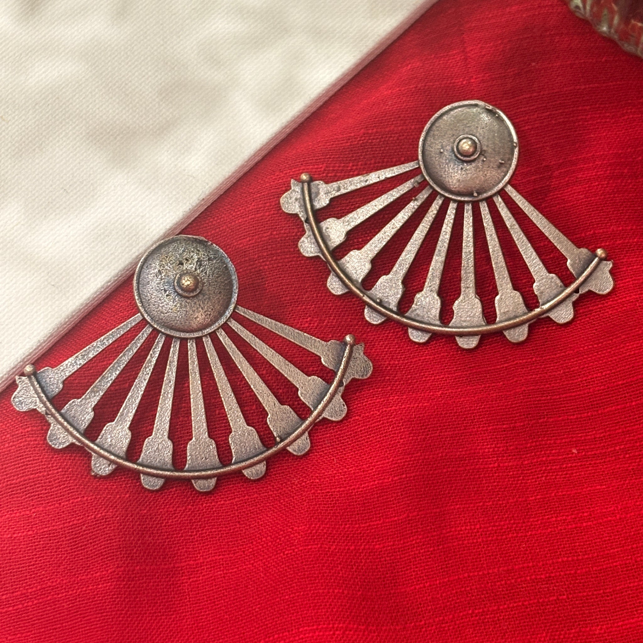 Arya Silver Earrings