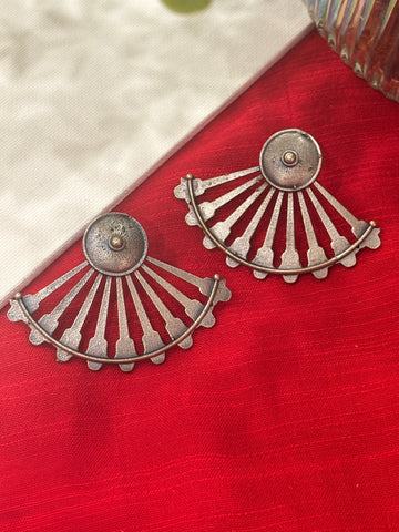 Arya Silver Earrings