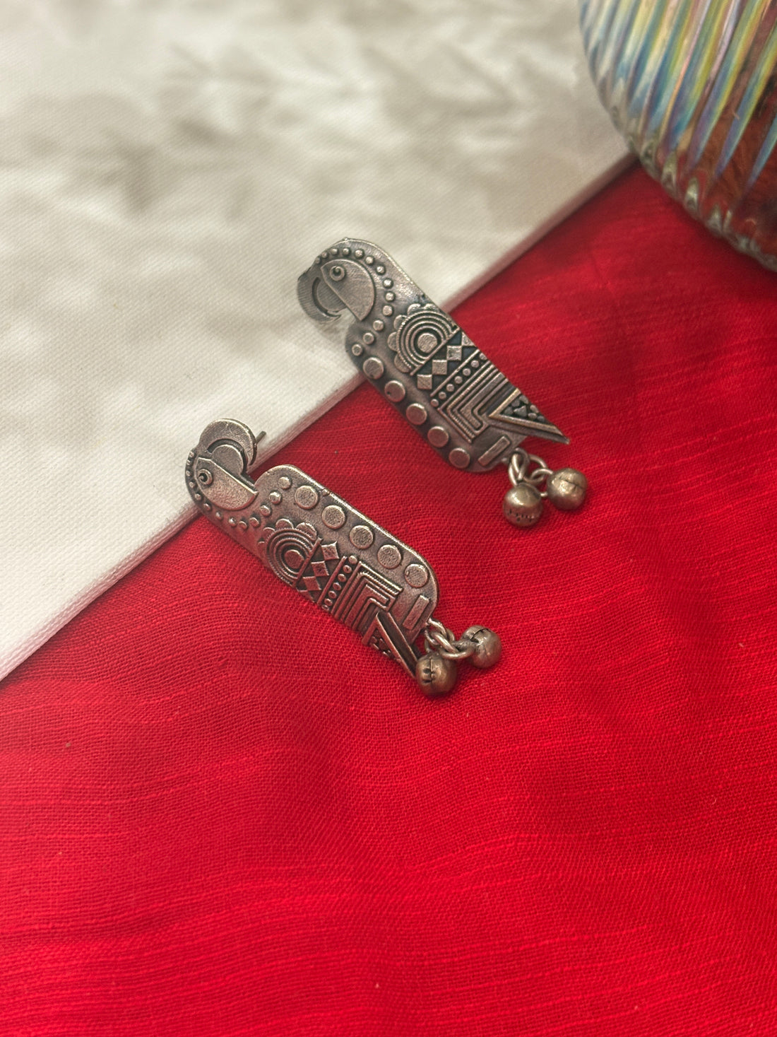 Moonbeam Silver Earrings