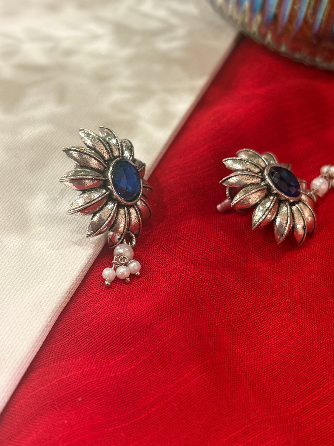 Ziya Silver Earrings
