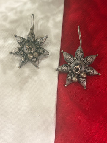 Saanvi Silver Earrings