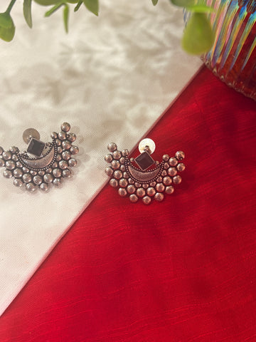 Jewel Mist Silver Earrings