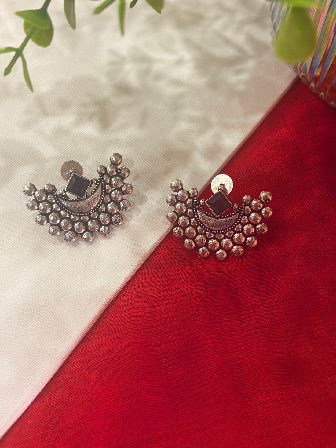 Jewel Mist Silver Earrings