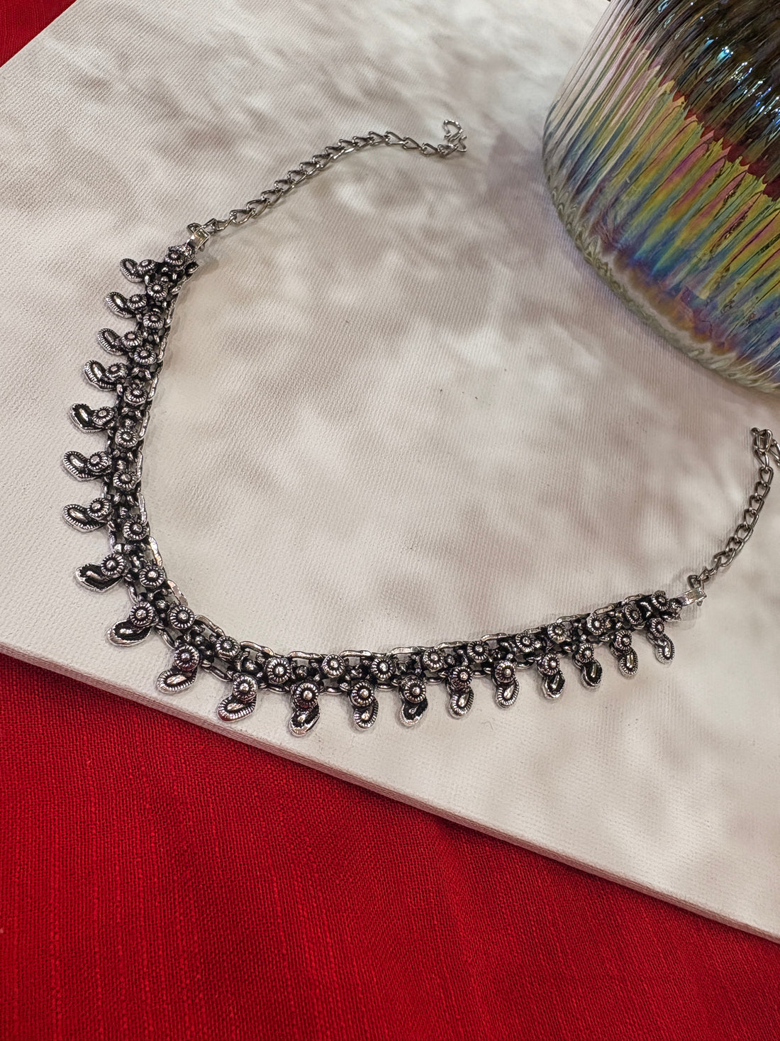 Noor Silver Necklace