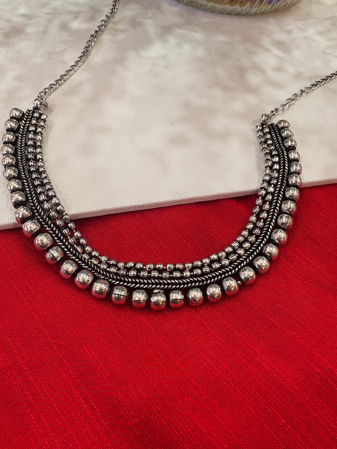 Serenity Silver Necklace