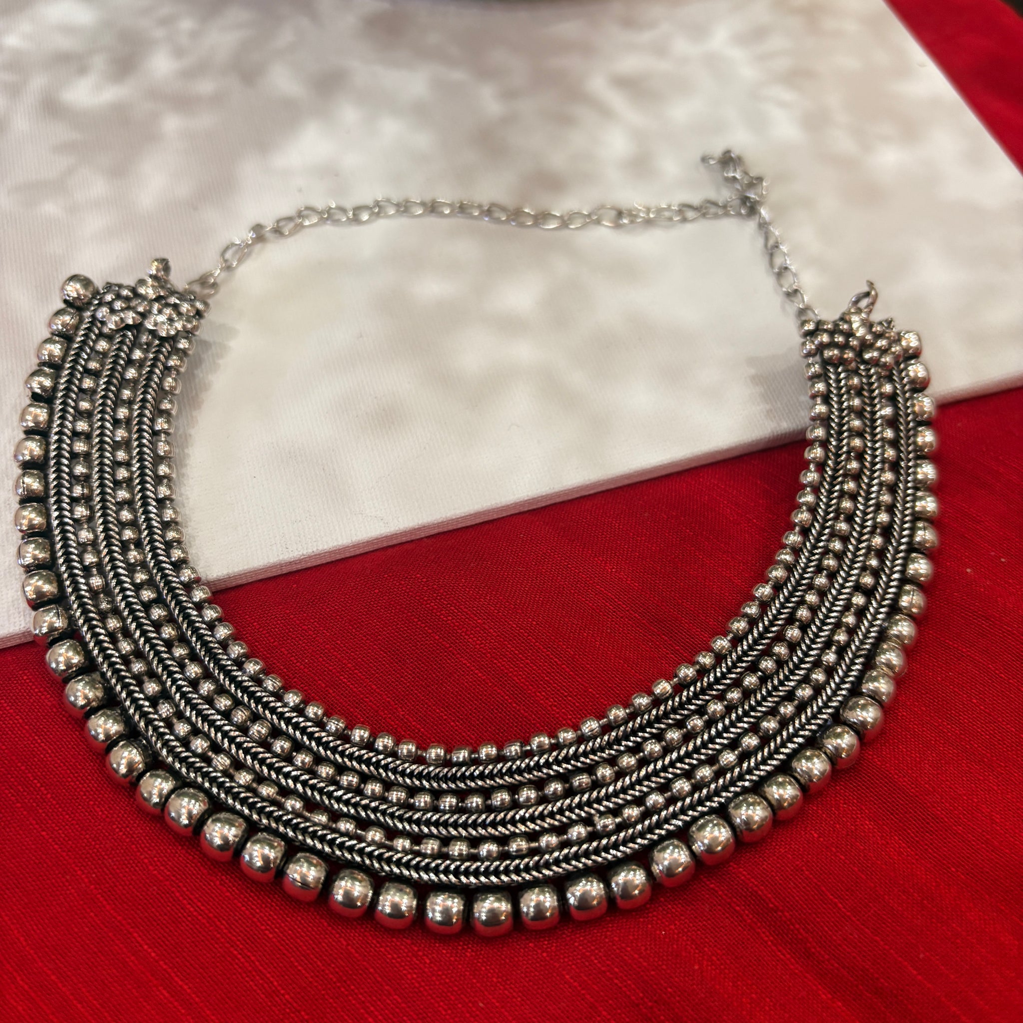 Ziya Silver Necklace