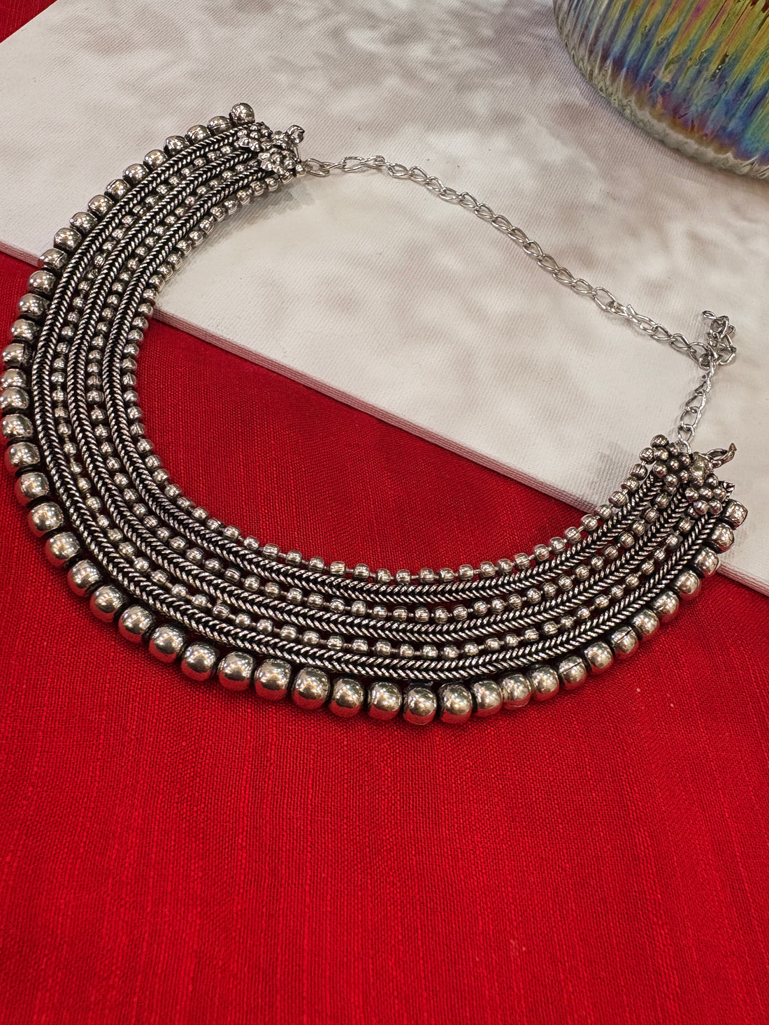 Ziya Silver Necklace