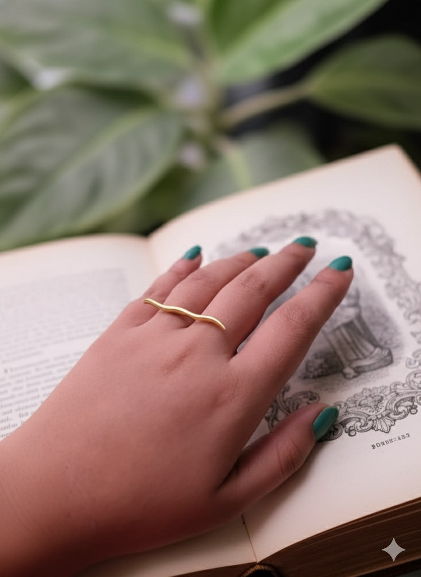 Niska Royal Adjustable Anti Tarnish Rings