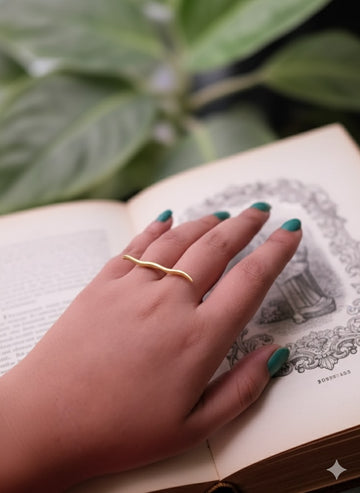 Niska Royal Adjustable Anti Tarnish Rings