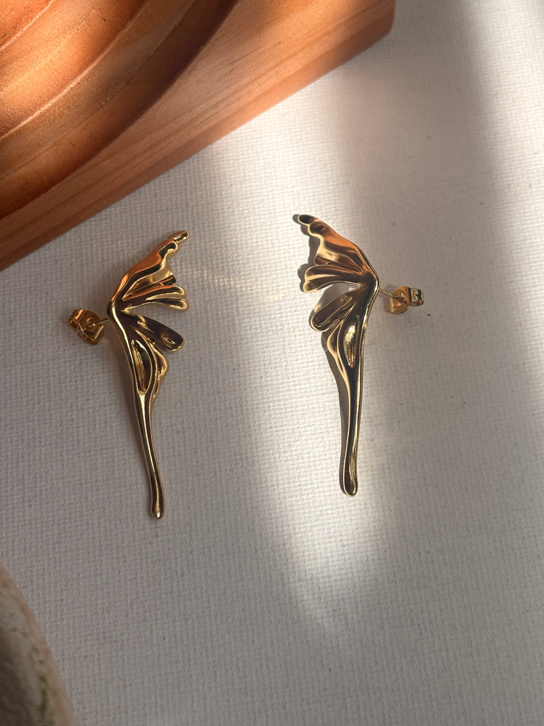 Niska Statement Earrings 18k Gold plated Anti Tarnish Pack of one