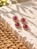 Niska gold-tone replica necklace and earrings set product view