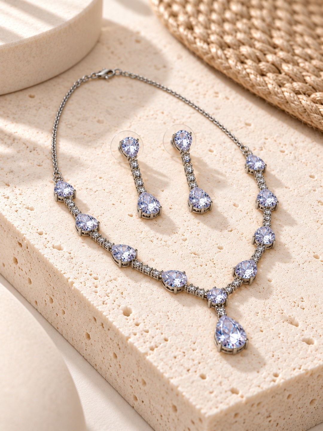 Niska replica necklace and earrings set - view 7
