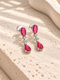 Niska pink AD Stone Silver replica jewellery – view 8