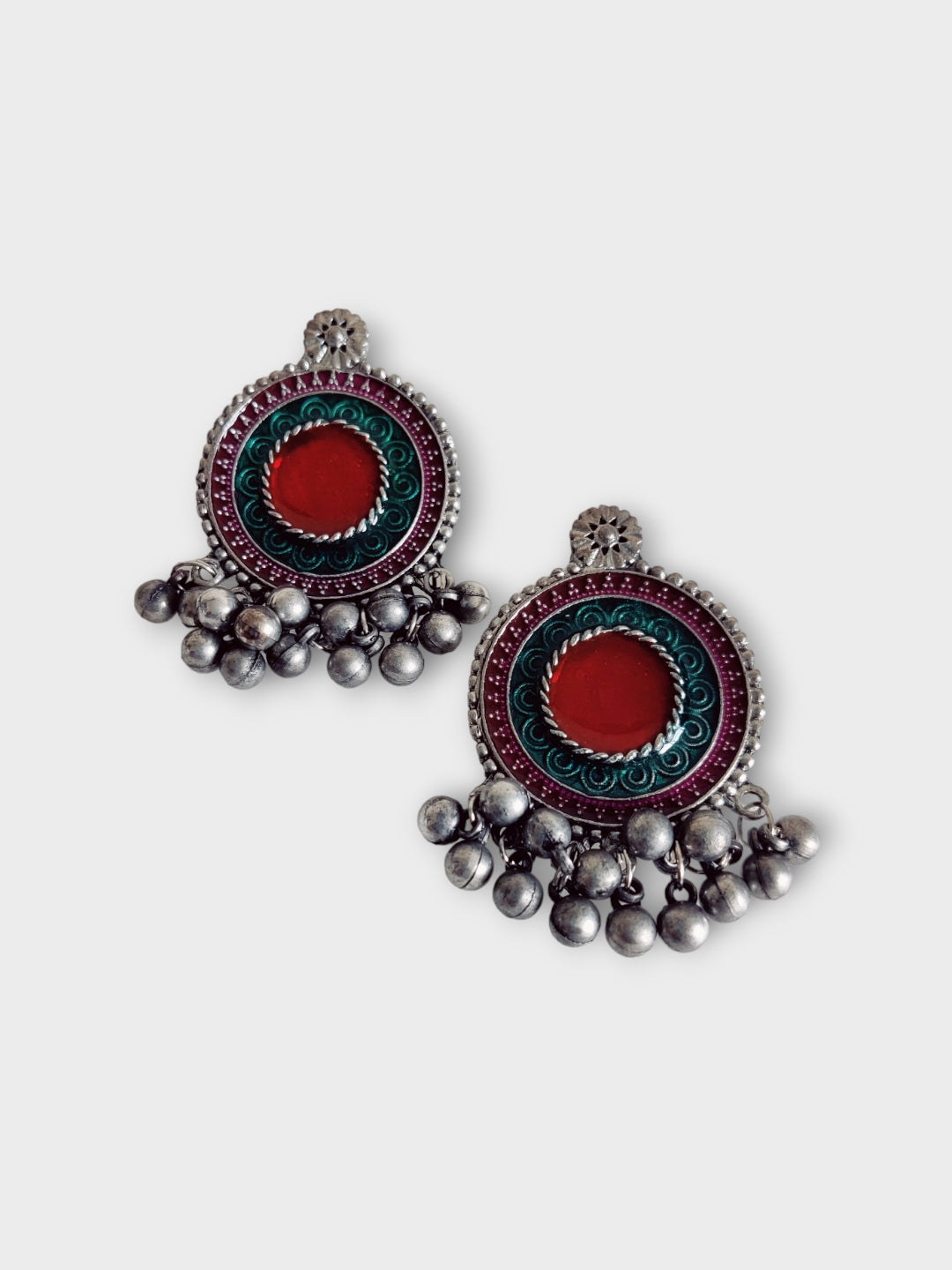 Niska baroque Earring Set Multi Color