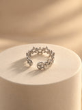 Niska open star replica ring – campaign image 5