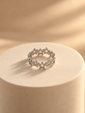 Niska open star replica ring – campaign image 8