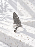 Niska sculptural AD stone statement ring product view 2