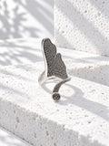 Niska sculptural AD stone statement ring product view 5