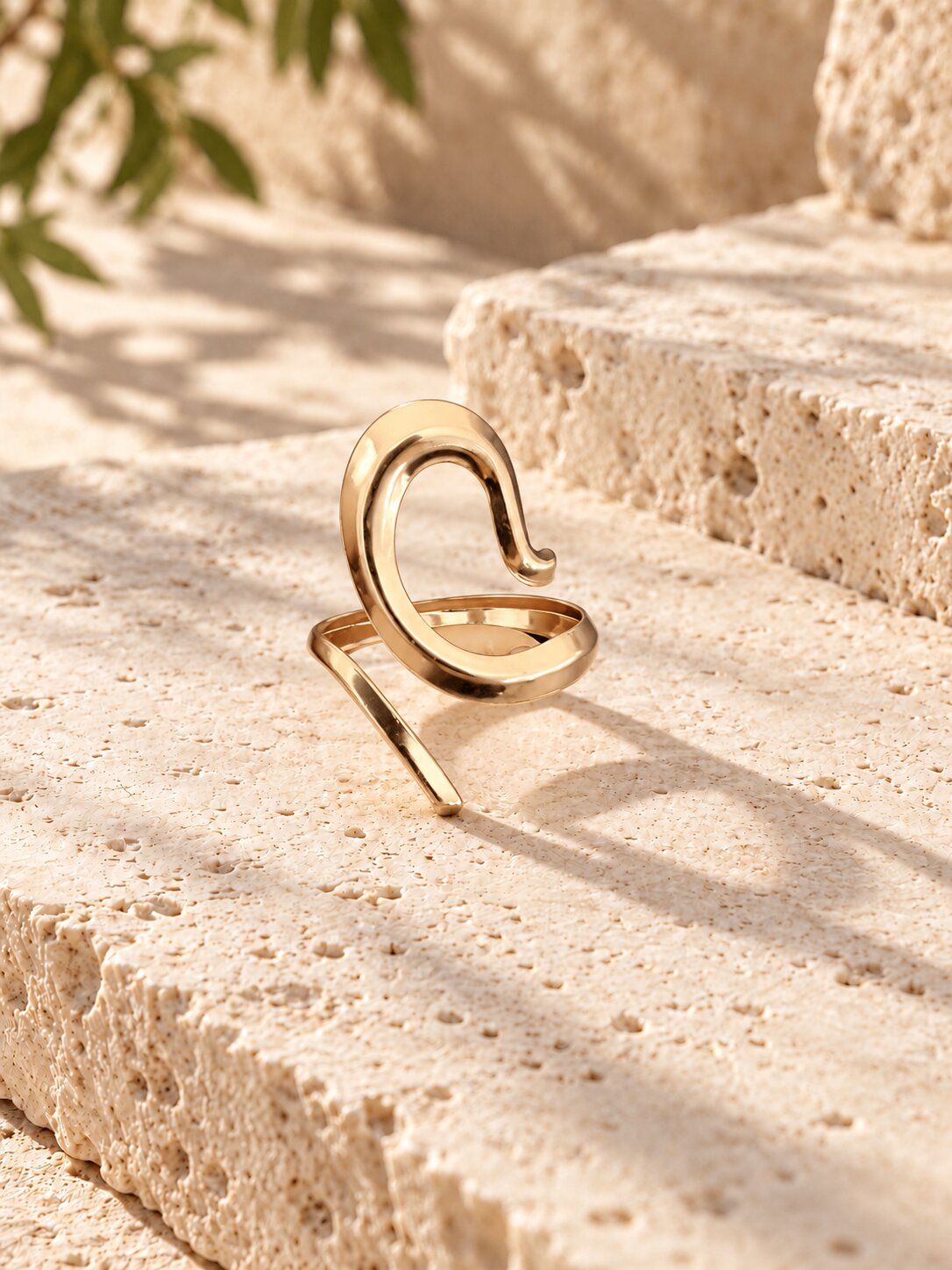 Radiant Edge Anti Tarnish Textured Ring