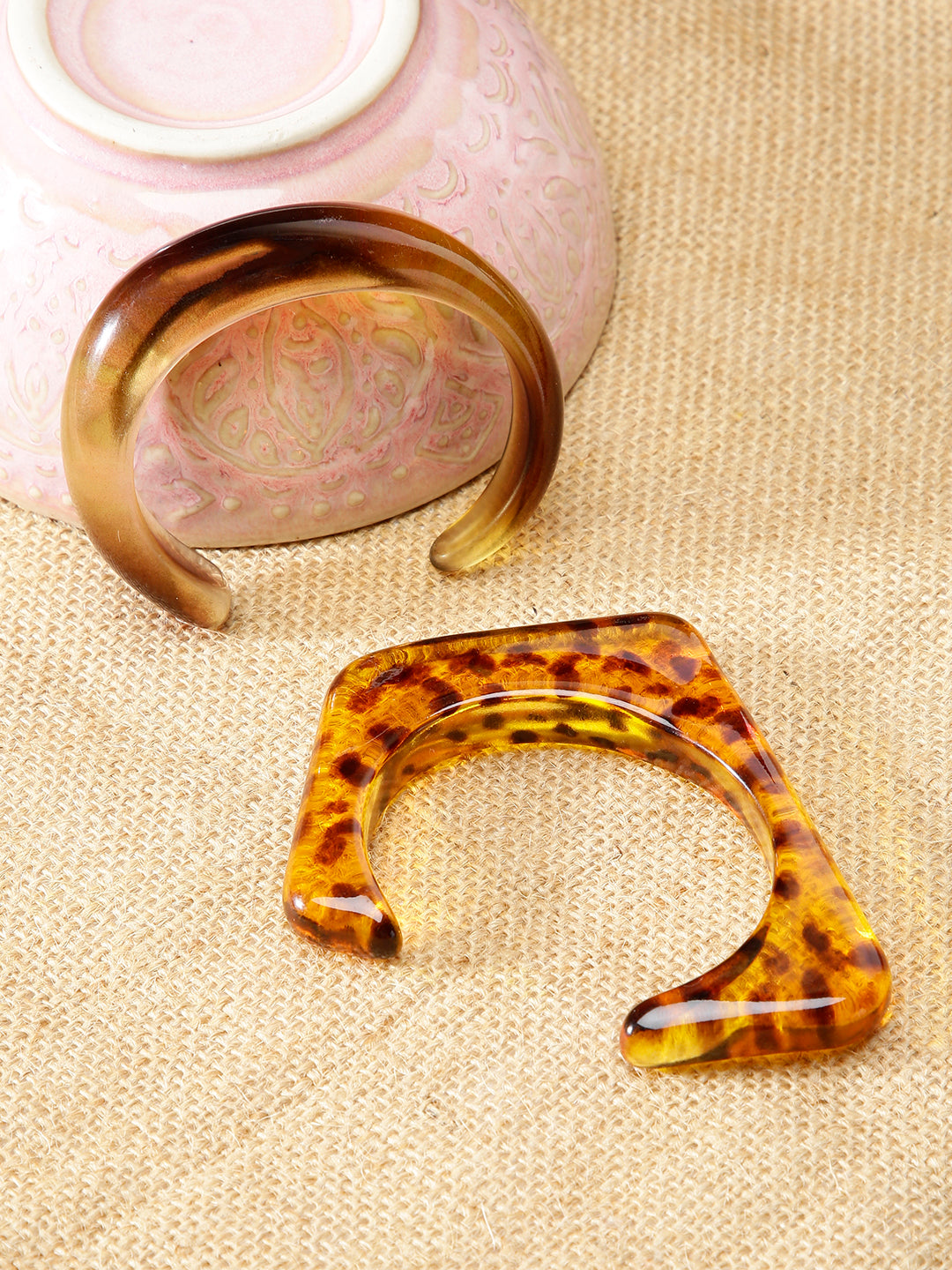 Mystic Sapphire Bangles Set of Two