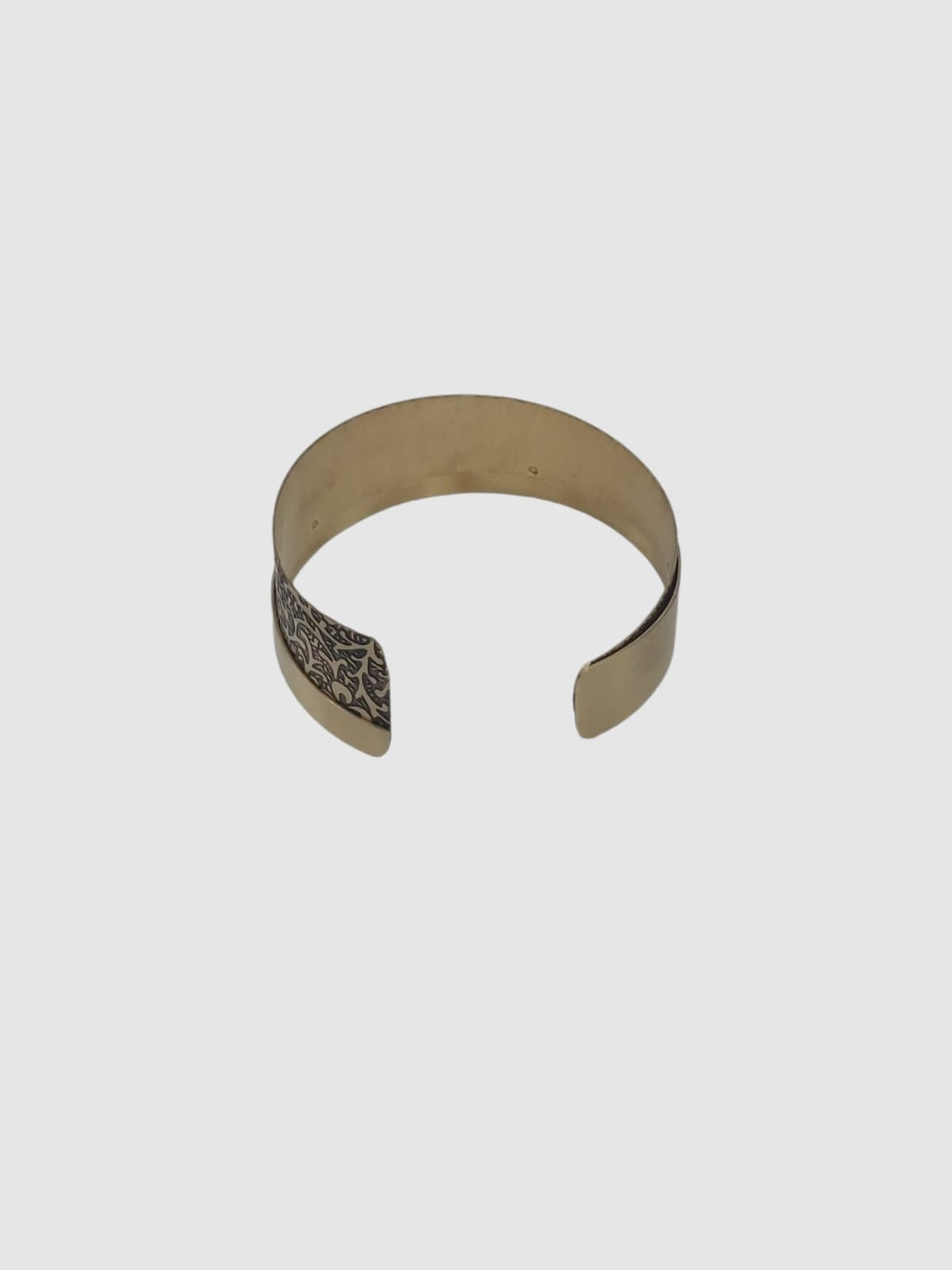 Adelina Hand and Self Designed Brass Bracelet