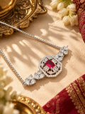 Silver plated jewellery close-up